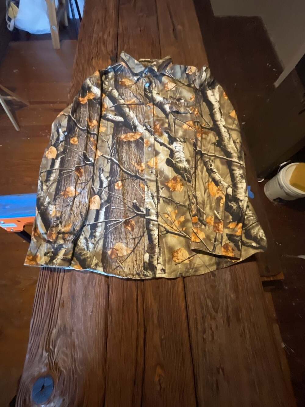 Legendary Whitetails Camouflage Long Sleeve Button Down Shirt Size 2XT